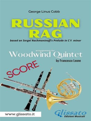 cover image of Russian Rag--Woodwind Quintet--Score